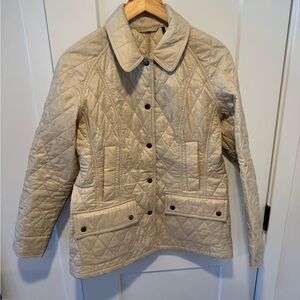 Barbour Beadnell Quilted Jacket - Cream
